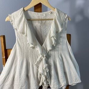Doen Ivory organic Cotton Top soft light whimsical and gorgeous.